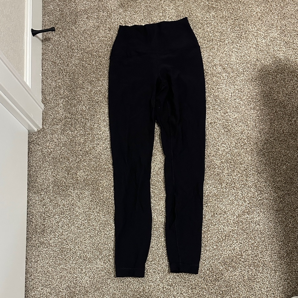 90 Degrees High-Waist Black Leggings